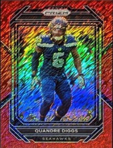 Quandre Diggs [Red Shimmer] #260
