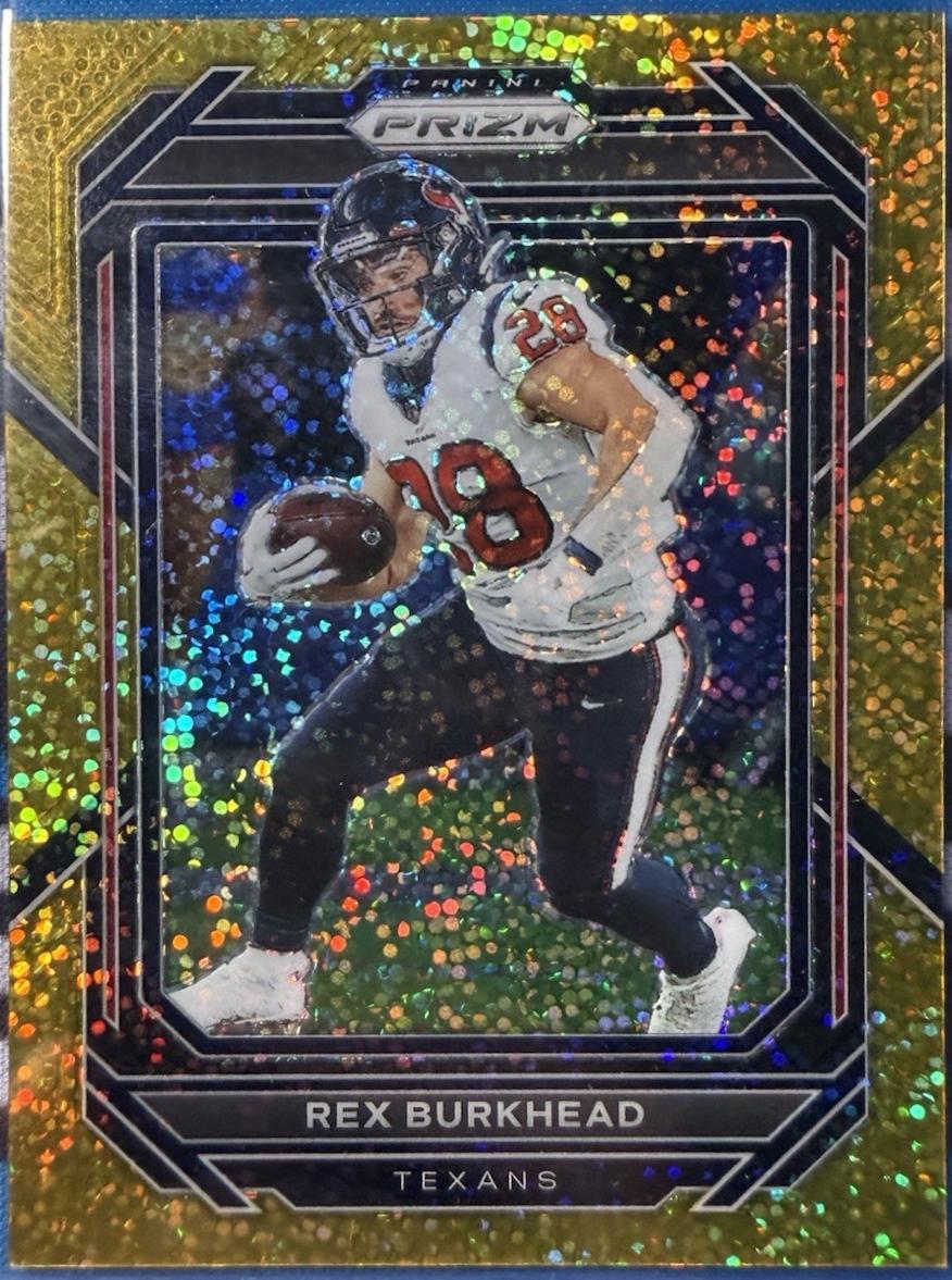Rex Burkhead [Gold Sparkle] #115