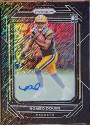 Romeo Doubs [Autograph Green Shimmer] #337