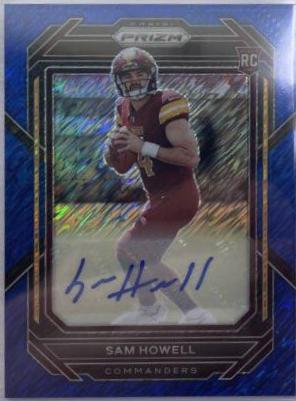Sam Howell [Autograph Blue Shimmer] #306
