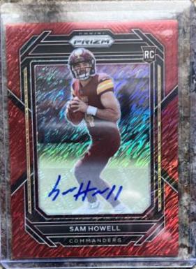 Sam Howell [Autograph Red Shimmer] #306