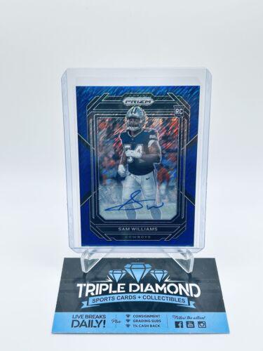 Sam Williams [Autograph Blue Shimmer] #393