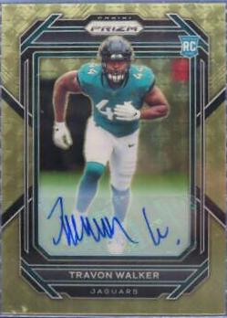 Travon Walker [Autograph Gold Vinyl] #339