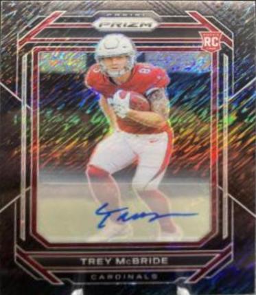 Trey McBride [Autograph Green Shimmer] #327
