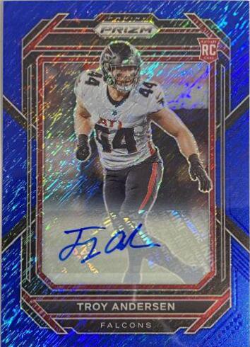 Troy Andersen [Autograph Blue Shimmer] #394