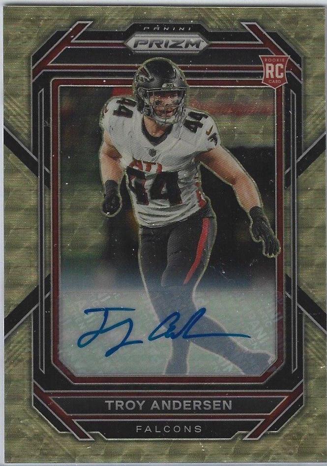 Troy Andersen [Autograph Gold Vinyl] #394
