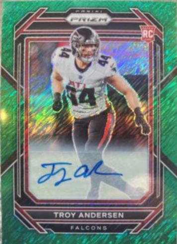 Troy Andersen [Autograph Green Shimmer] #394