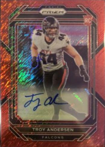 Troy Andersen [Autograph Red Shimmer] #394