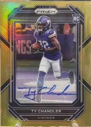Ty Chandler [Autograph Gold] #348