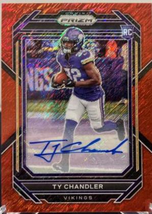 Ty Chandler [Autograph Red Shimmer] #348
