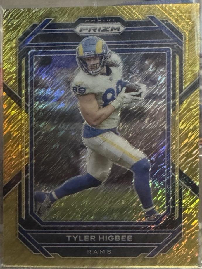 Tyler Higbee [Gold Shimmer] #163