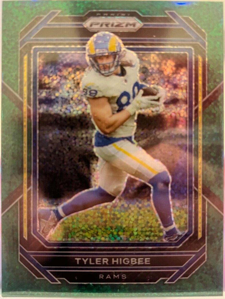 Tyler Higbee [Green Sparkle] #163