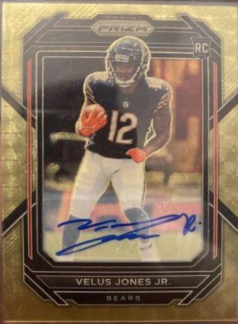 Velus Jones Jr. [Autograph Gold Vinyl] #332