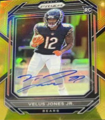 Velus Jones Jr. [Autograph Gold] #332