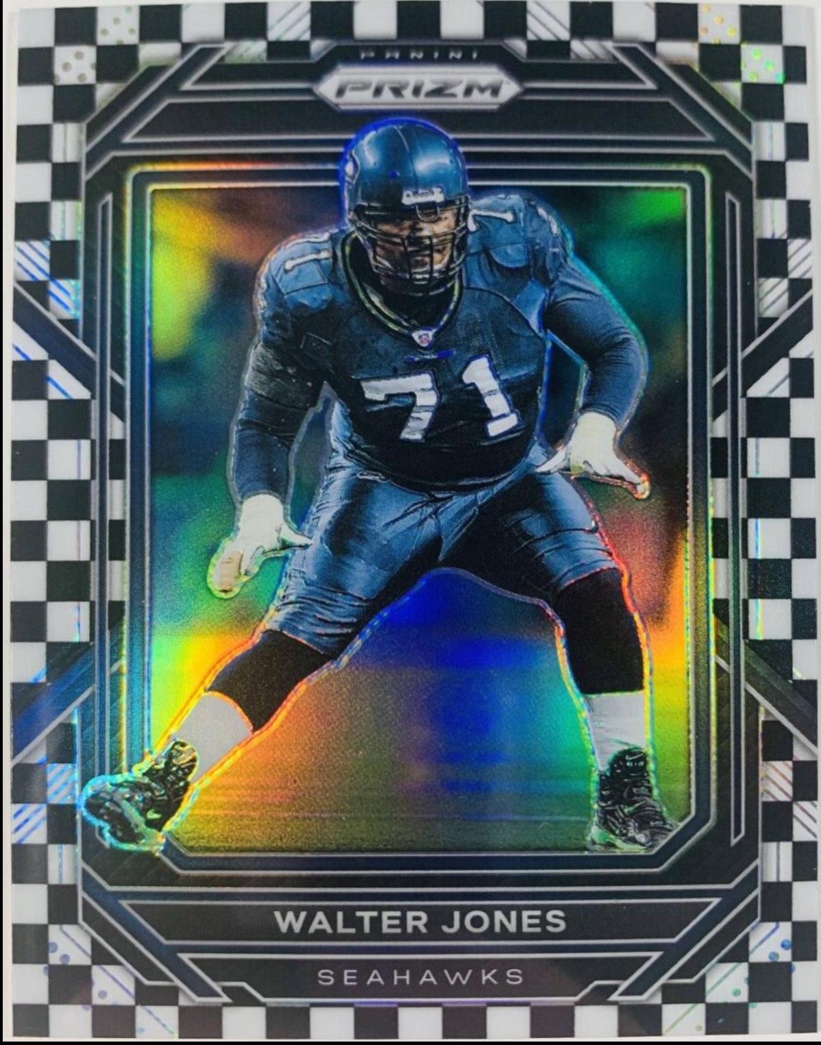 Walter Jones [Black White Checker] #262