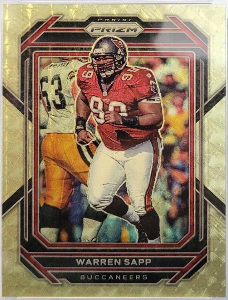 Warren Sapp [Gold Vinyl] #282