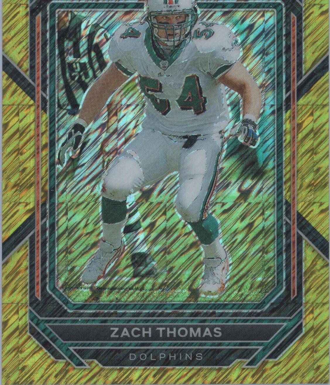 Zach Thomas [Gold Shimmer] #186