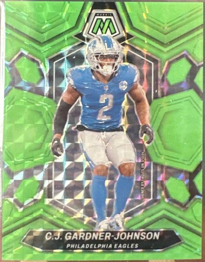 C.J. Gardner-Johnson [Green Fluorescent] #181