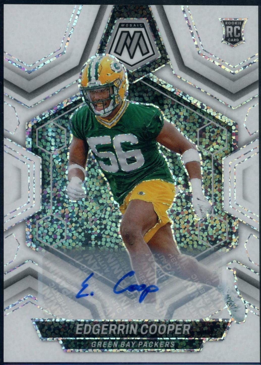 Edgerrin Cooper [Autograph White Sparkle] #344