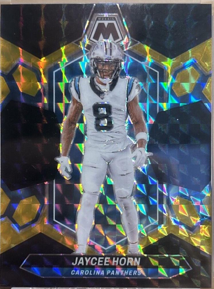 Jaycee Horn [Black Gold Choice] #35