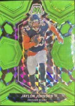 Jaylon Johnson [Green Fluorescent] #42