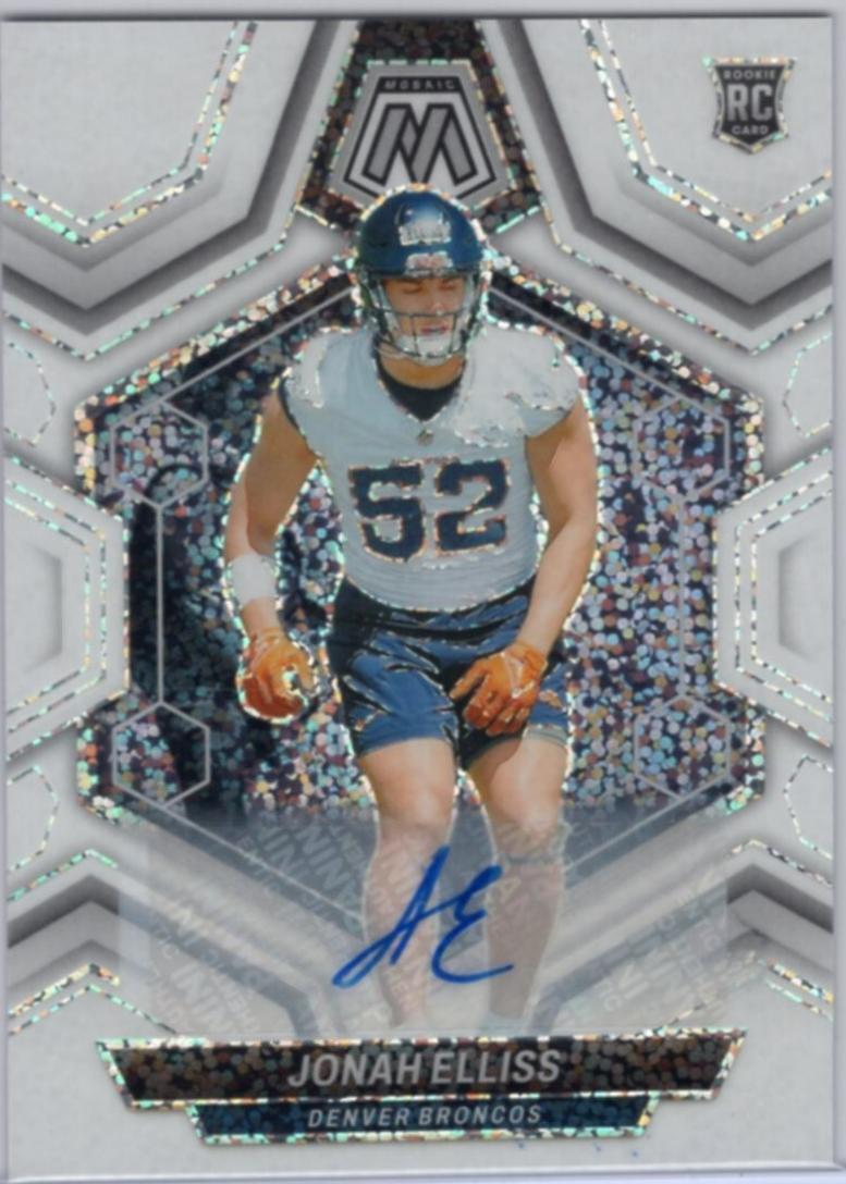 Jonah Elliss [Autograph White Sparkle] #364