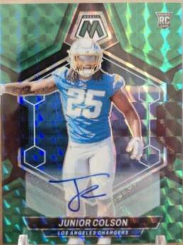 Junior Colson [Autograph Choice Fusion Green and Black] #361