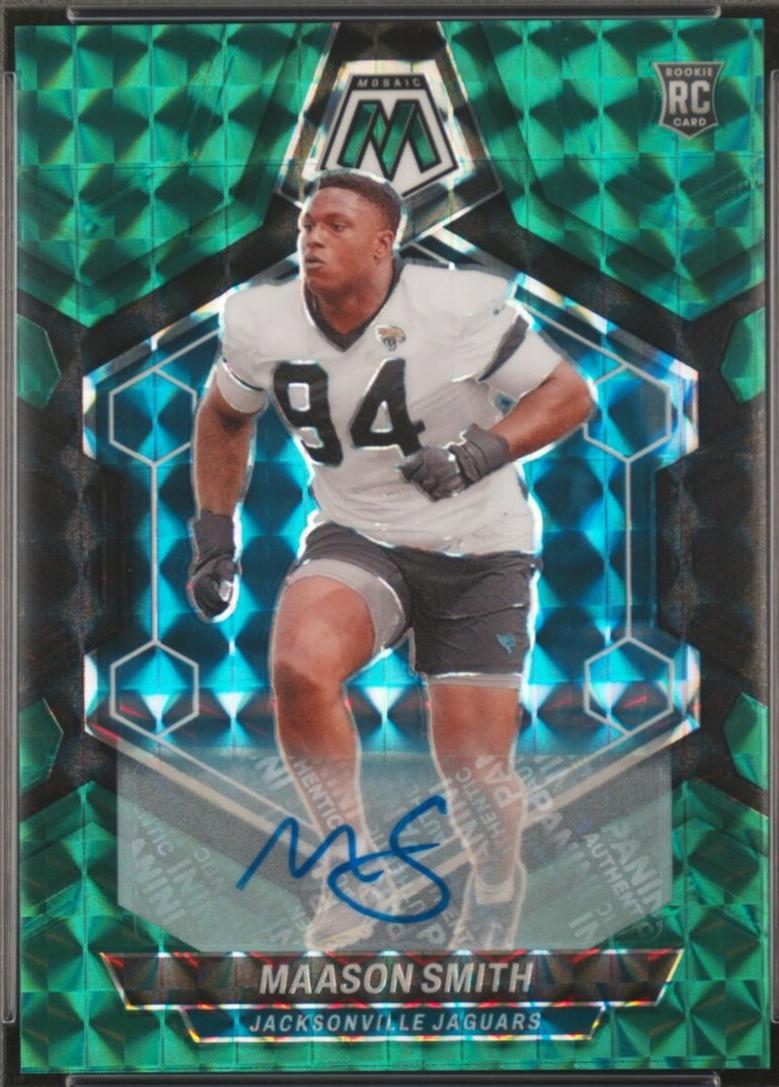 Maason Smith [Autograph Choice Fusion Green and Black] #347