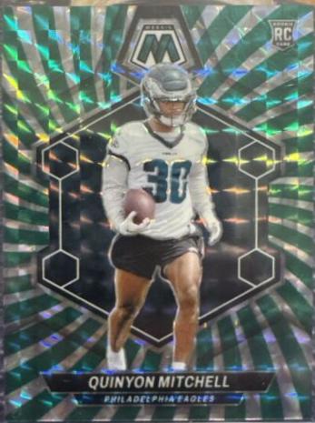 Quinyon Mitchell [Green Swirl] #322