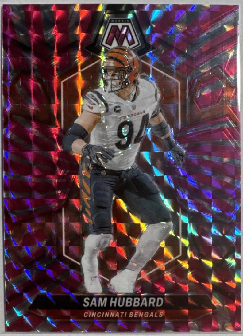 Sam Hubbard [Pink Swirl] #47