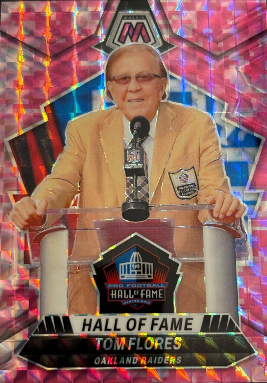 Tom Flores [Camo Pink] #297