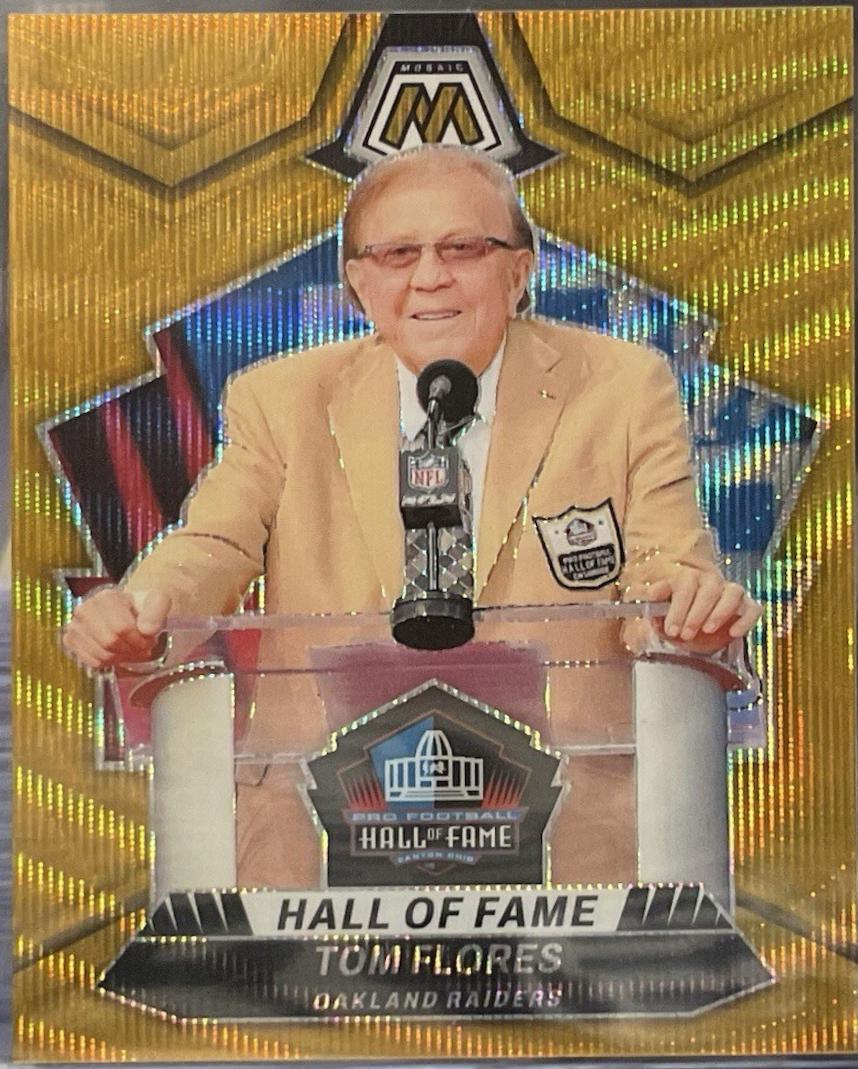 Tom Flores [Gold Wave] #297
