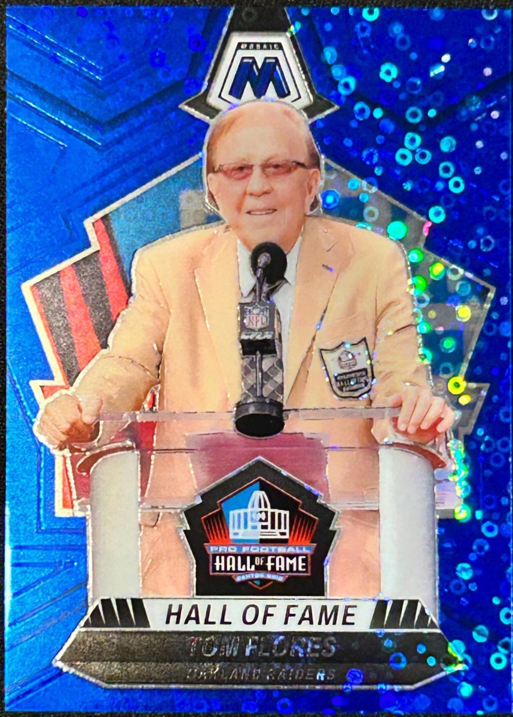 Tom Flores [No Huddle Blue] #297