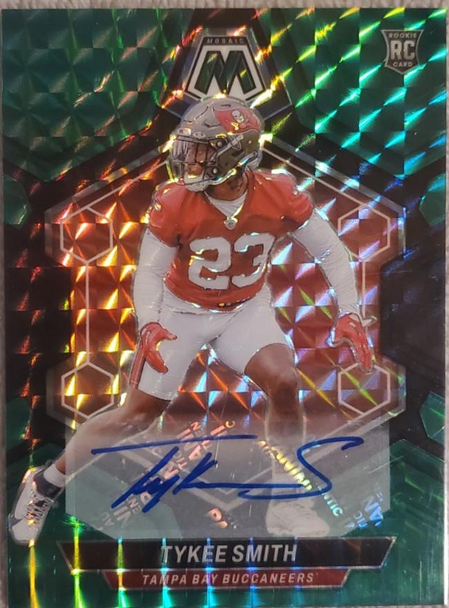 Tykee Smith [Autograph Choice Fusion Green and Black] #372