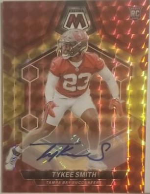 Tykee Smith [Autograph Choice Fusion Red and Yellow] #372