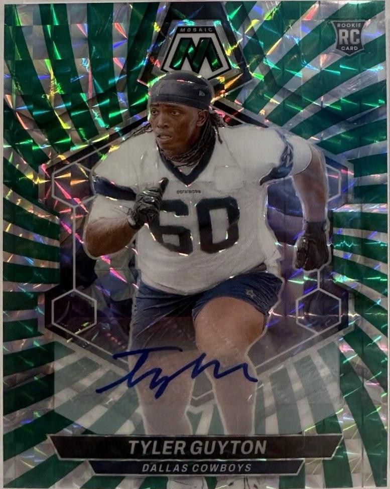 Tyler Guyton [Autograph Green Swirl] #329