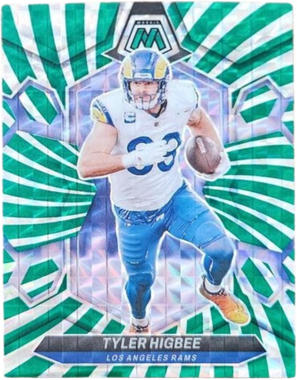Tyler Higbee [Green Swirl] #131