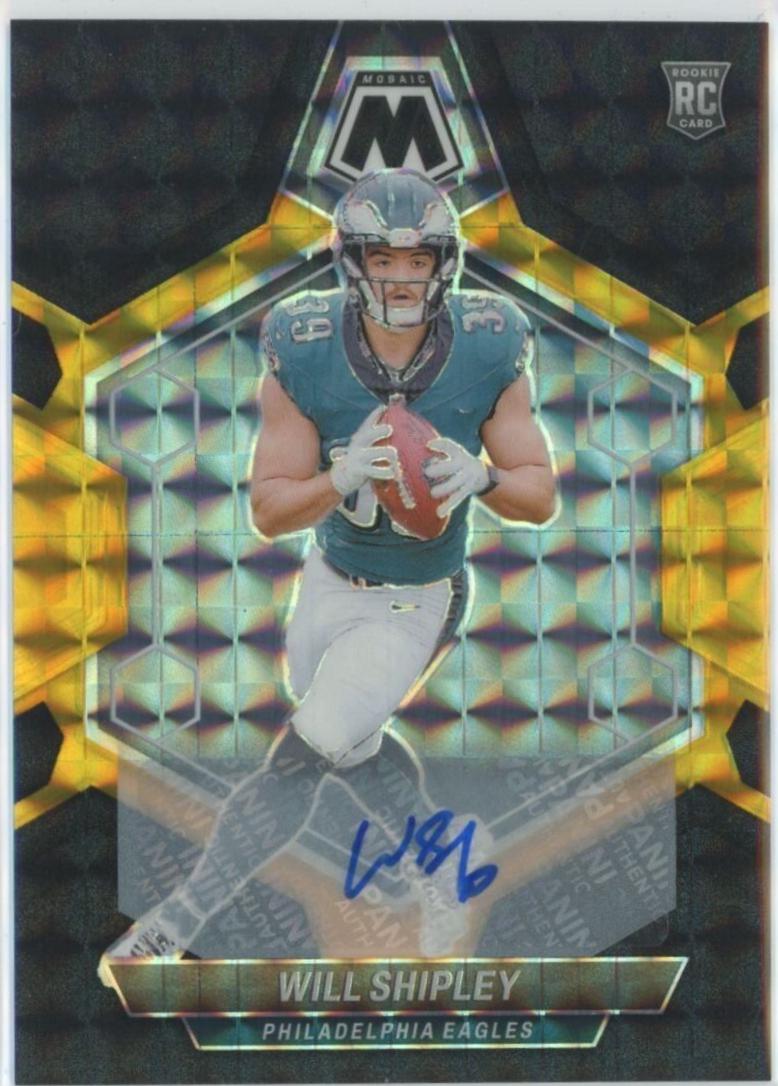 Will Shipley [Autograph Choice Black Gold] #386