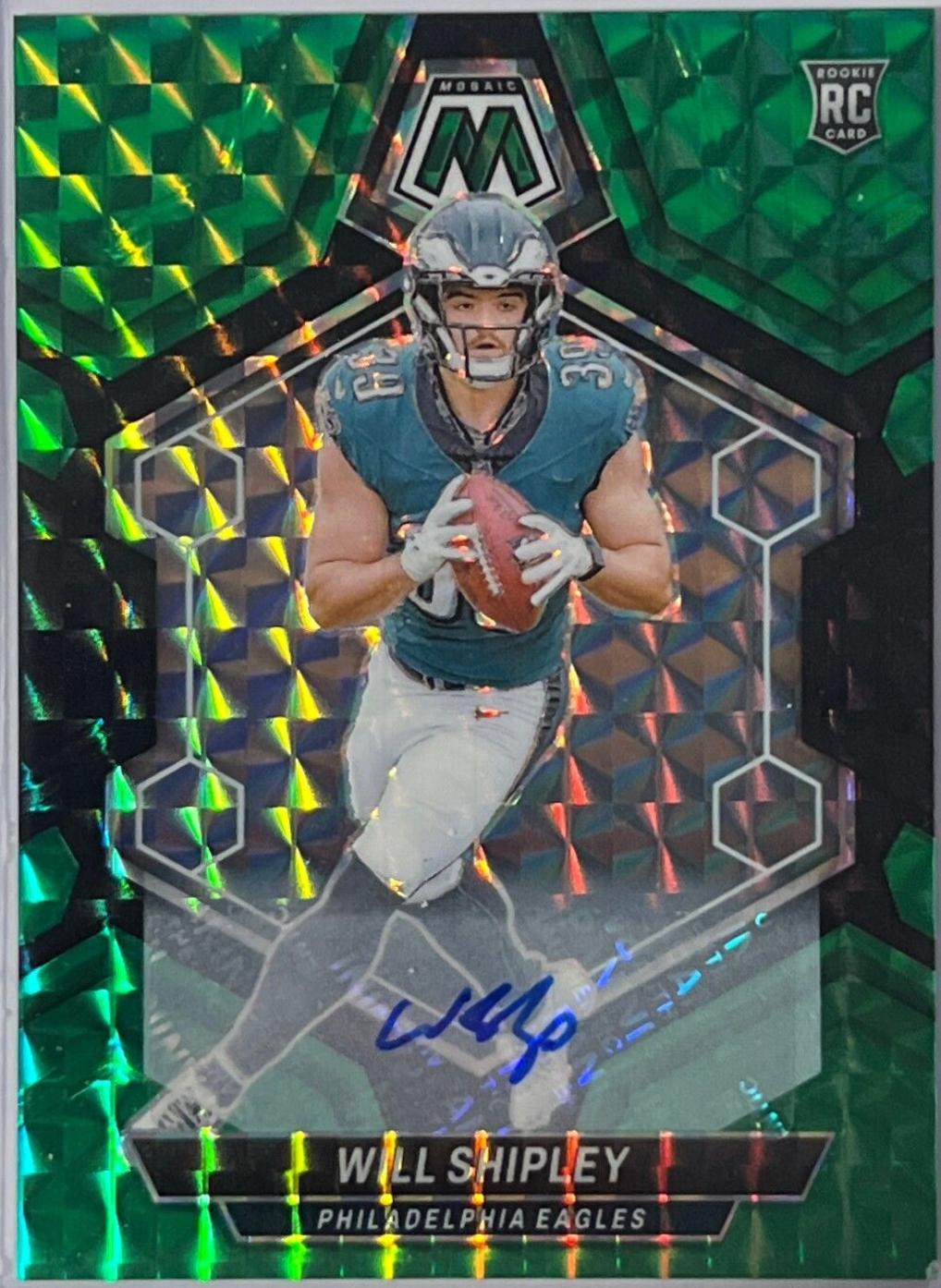 Will Shipley [Autograph Choice Fusion Green and Black] #386