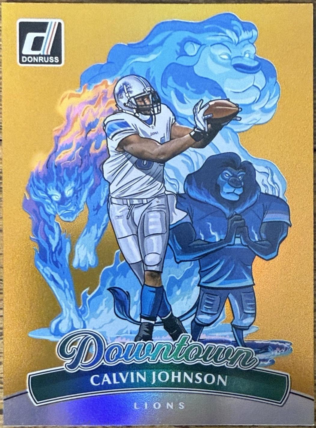 Calvin Johnson [Gold] #4