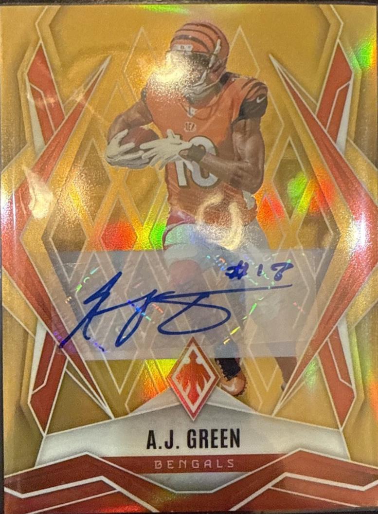 A.J. Green [Gold Autograph] #100