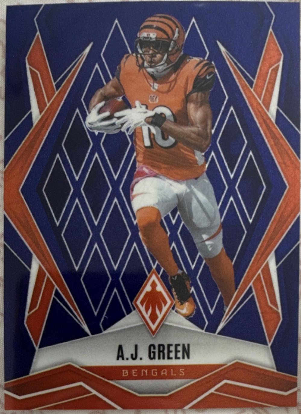 A.J. Green [Lime Green Mojo] #100