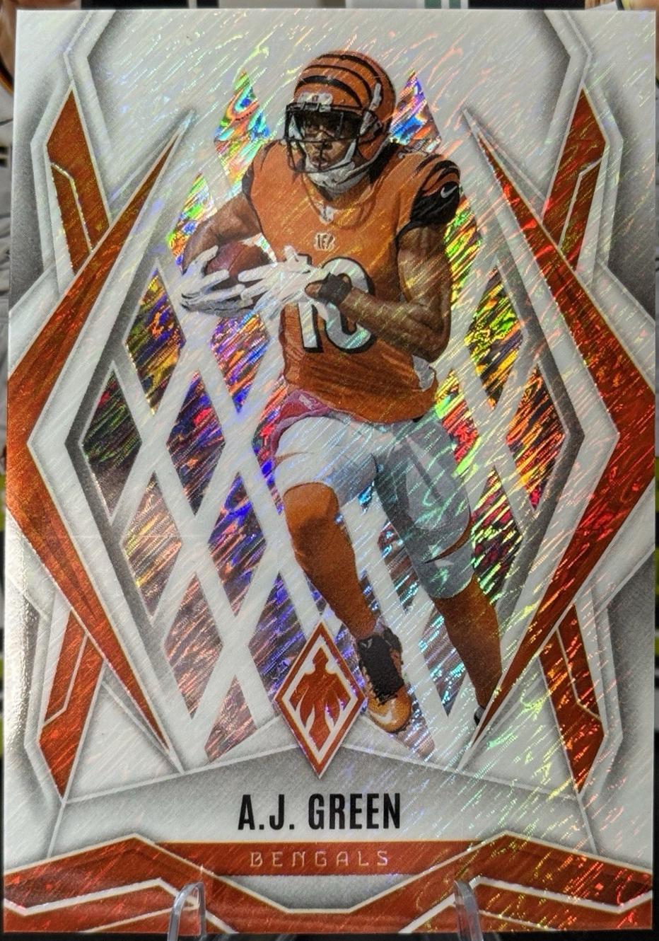 A.J. Green [White Shimmer] #100
