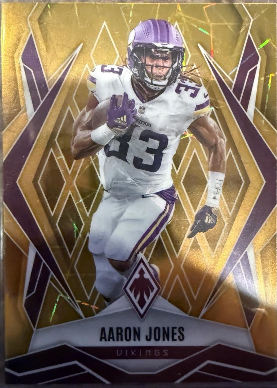 Aaron Jones [Gold Lazer] #85