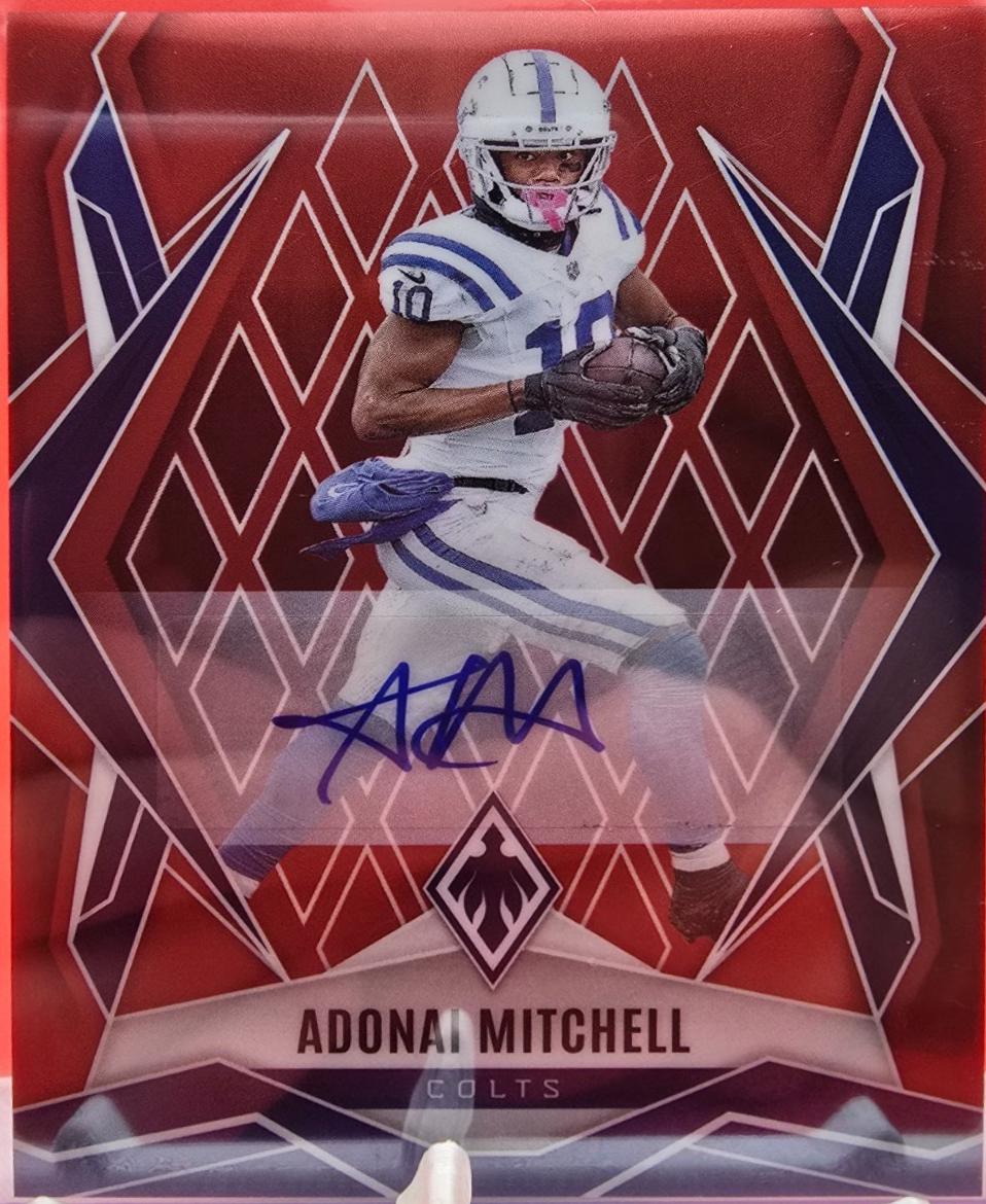 Adonai Mitchell [Red Autograph] #53