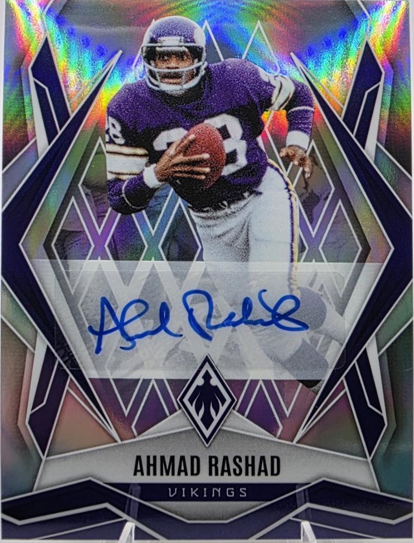 Ahmad Rashad [Silver Autograph] #50