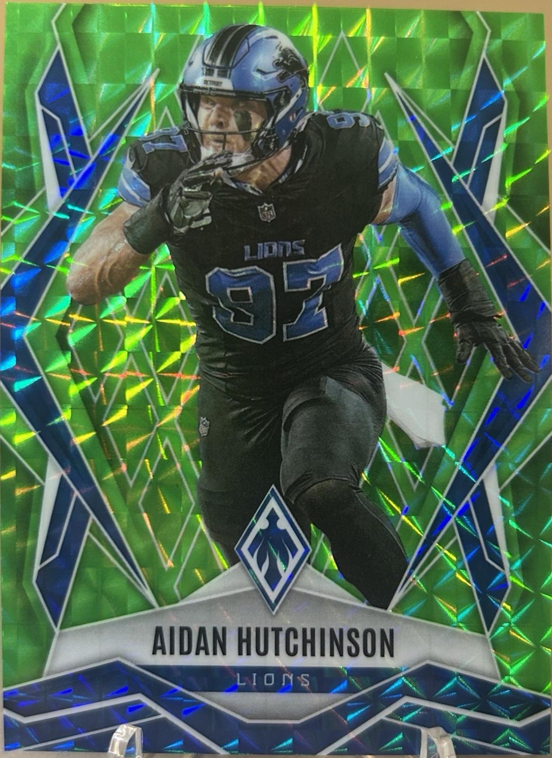 Aidan Hutchinson [Lime Green Pyramids] #21