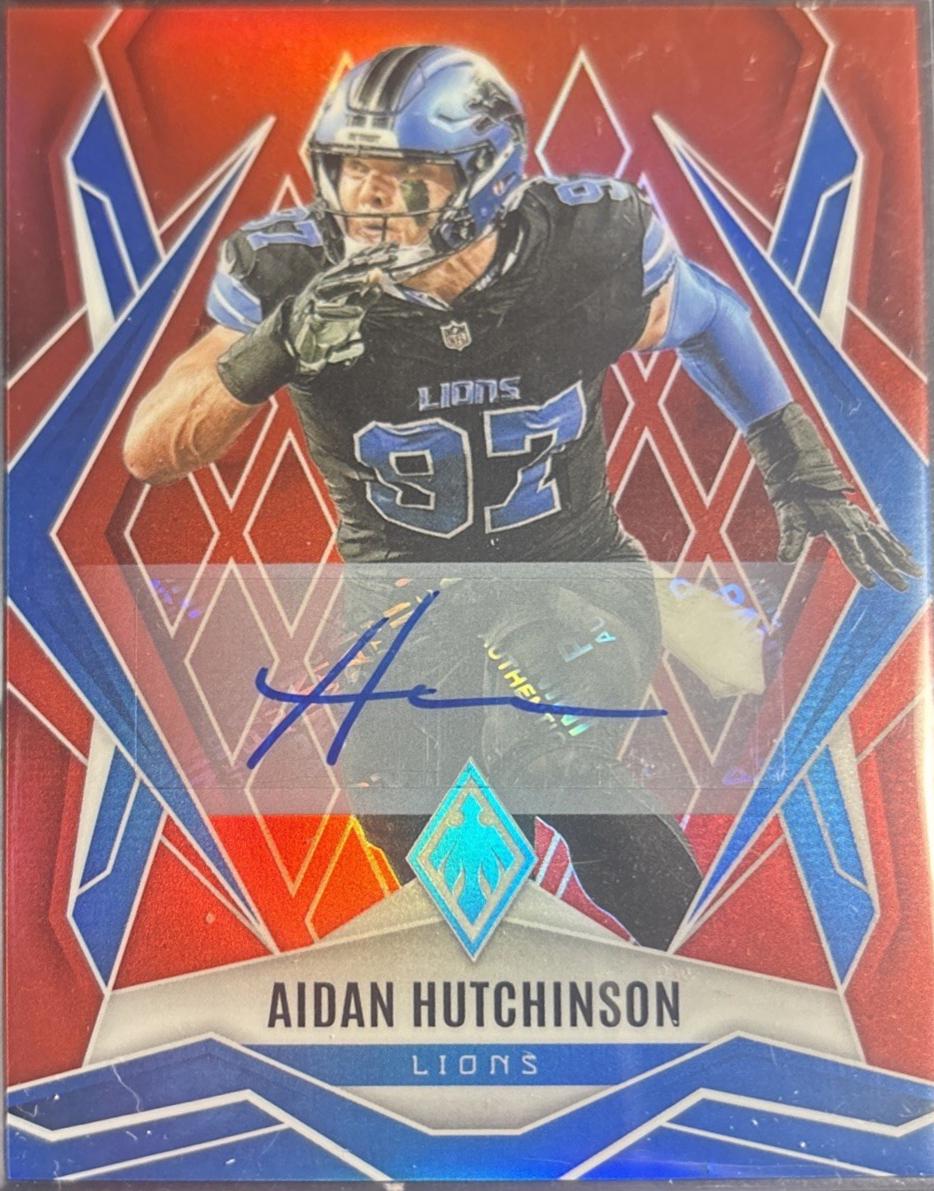 Aidan Hutchinson [Red Autograph] #21