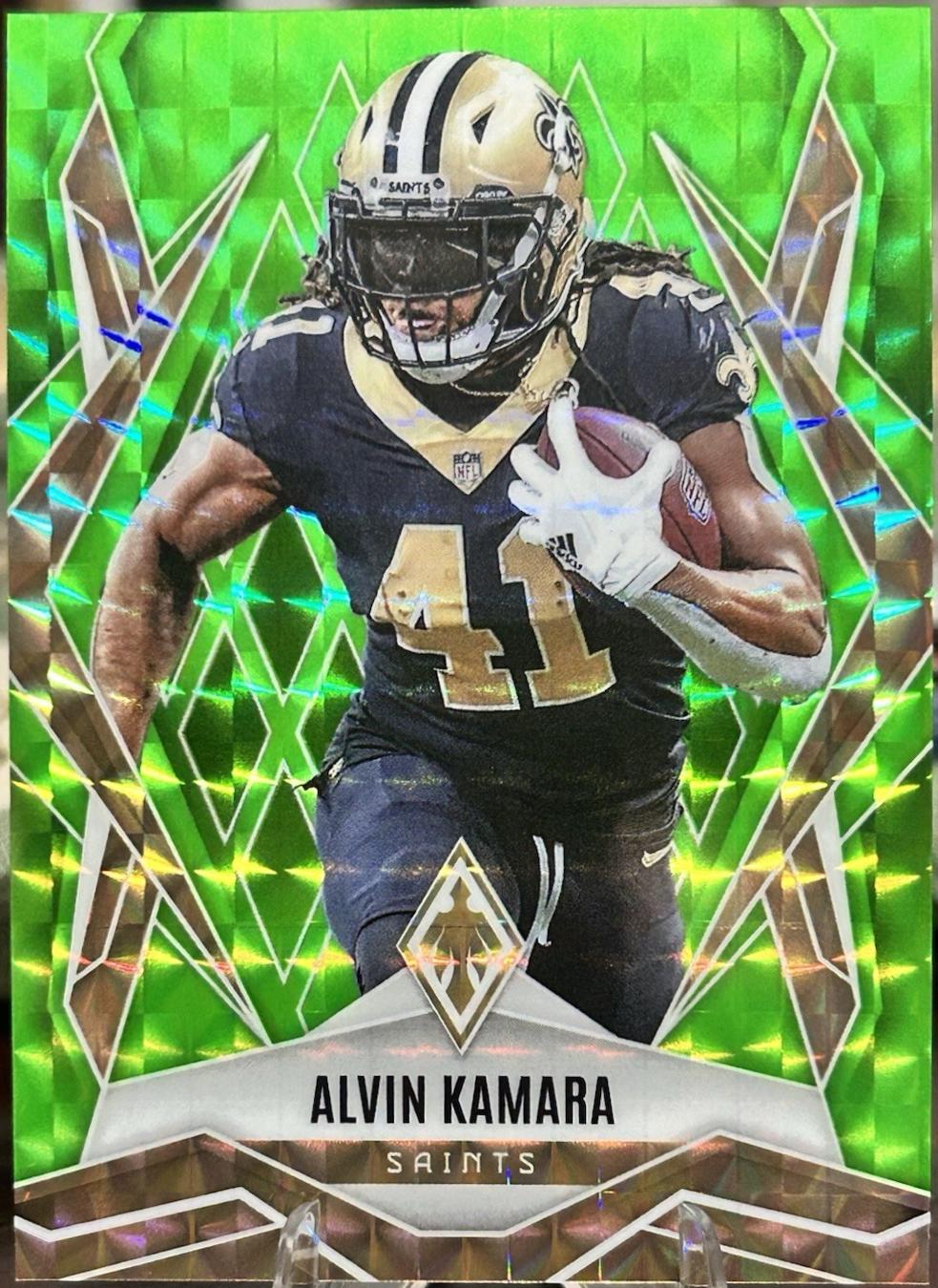 Alvin Kamara [Lime Green Pyramids] #22