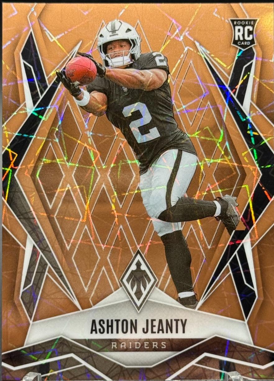 Ashton Jeanty [Bronze Lazer] #158
